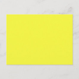 Vast licht lichtgeel briefkaart