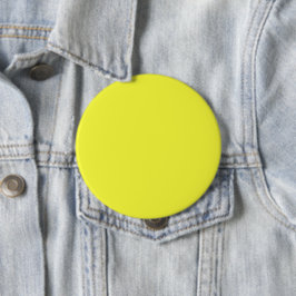 Vast licht lichtgeel ronde button 4,0 cm