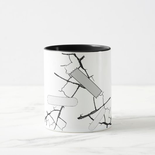 Vast! Mok voor rackgebruik (Midden)