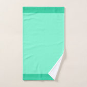 Vast, munt, groen bad handdoek (Handdoek)