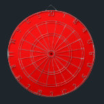 Vast neonrood dartbord<br><div class="desc">Vast kleurloos rood ontwerp.</div>