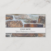 Vast oeroud visitekaartje (Voorkant)