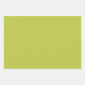 Vast, ongemalen limoengroen citroengras inpakpapier vel (Voorkant 3)