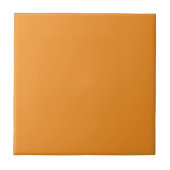 Vast oranje abrikaat in kleur tegeltje (Voorkant)