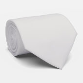 Vast Platina Stropdas (Opgerold)