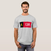 Vast punt A13R T-shirt (Voorkant volledig)