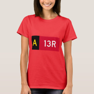 Vast punt A13R T-shirt