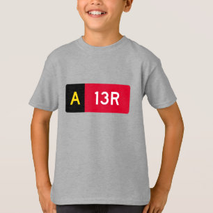 Vast punt A13R T-shirt