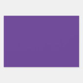 Vast rijk paars violet inpakpapier vel (Voorkant 2)