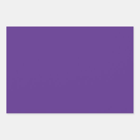 Vast rijk paars violet inpakpapier vel (Voorkant 2)