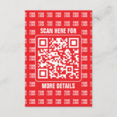 vast rood informatiekaartje (Voorkant)