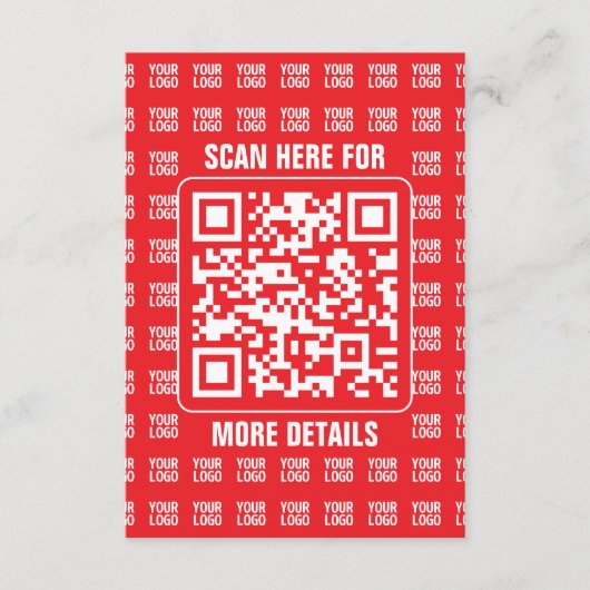 vast rood informatiekaartje (Voorkant)