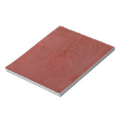 vast rood notitieblok (Linkerzijde)