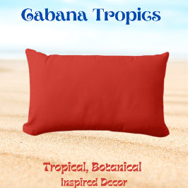 Vast rood/oranjeShade Sierkussen Kussen