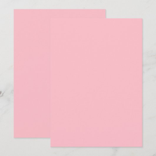 Vast roze blanco flat invullen (Voorkant / Achterkant)