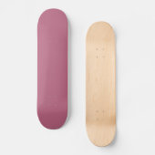 Vast roze kunstbord skateboard (Voorkant)