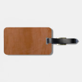 Vast Tangerine Bagagelabel (Achterkant horizontaal)