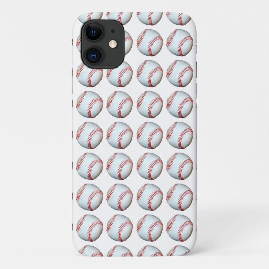 Vast van Kleine Baseballen Case-Mate iPhone Case (Achterkant)