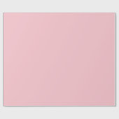 Vast varken, zacht roze cadeaupapier (Vlak)