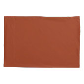 Vast verbrand Sinaasappel Kussensloop (Achterkant)