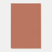 Vast verbrand Sinaasappel Post-it® Notes (Voorkant)