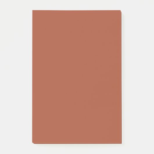 Vast verbrand Sinaasappel Post-it® Notes (Voorkant)