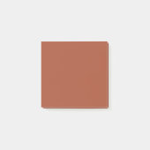 Vast verbrand Sinaasappel Post-it® Notes (Voorkant)