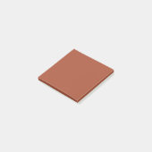 Vast verbrand Sinaasappel Post-it® Notes (Schuin)