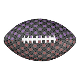 Vast vier sterrencirkelkruis door Kenneth Yoncich American Football