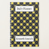 Vast vier sterrencirkelkruis door Kenneth Yoncich Planner (Voorkant)