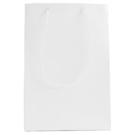 Vast wit medium cadeauzakje