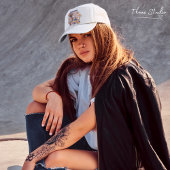 Vastberaden Diva  Retro 80s Vrouwendag Trucker Pet