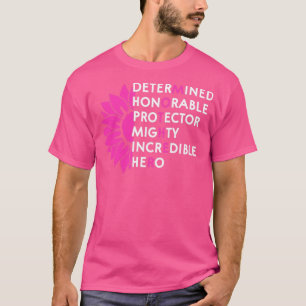 vastberaden eervolle beschermer machtig ongelofeli t-shirt