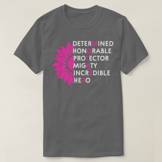 vastberaden , eervolle beschermer , ongelooflijk h t-shirt (Design voorkant)