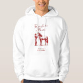 Vastberaden hoodie (Voorkant)