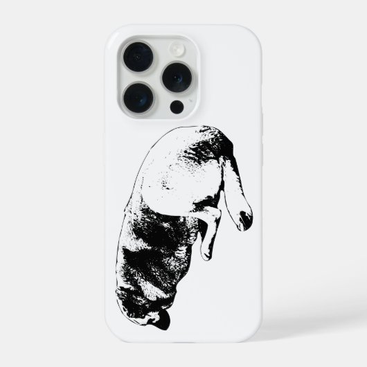 Vastberaden kalmte iPhone hoesje (Achterkant)