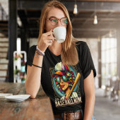 Vastberaden Vrouw Empowered: Beste Honkbal Moeder T-shirt