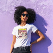 Vastberaden vrouw retro Romance stripboek Tri-Blend Shirt