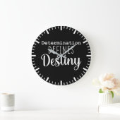 Vastberadenheid definieert bestemming, gymnastiek, grote klok (Huis)