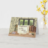 vaste aanstelling kaart (Gele Bloem)