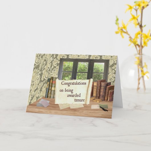 vaste aanstelling kaart (Gele Bloem)