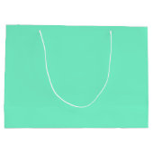 Vaste aquamarinewattenmint groot cadeauzakje (Achterkant)