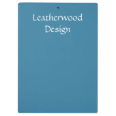 Vaste Astral Blue Clip Board Klembord (Achterkant)