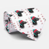 Vaste bedekte Santa Paws Stropdas (Opgerold)