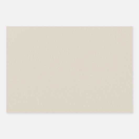 Vaste beige, wit beige inpakpapier vel (Voorkant 3)
