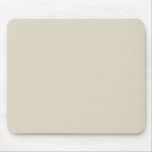 Vaste beige, wit beige muismat (Voorkant)