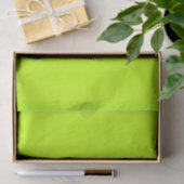 Vaste bittere Limoen kleur Tissuepapier (Geschenk)