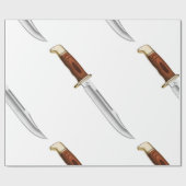 Vaste bladejachtmes cadeaupapier (Vlak)