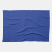 Vaste blauw van de marine theedoek (Horizontaal)