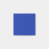 Vaste blauwe kleur | Hex# 00239C Post-it® Notes (Voorkant)